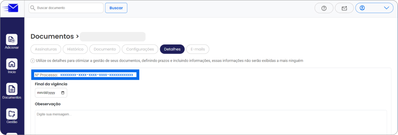 Página do documento